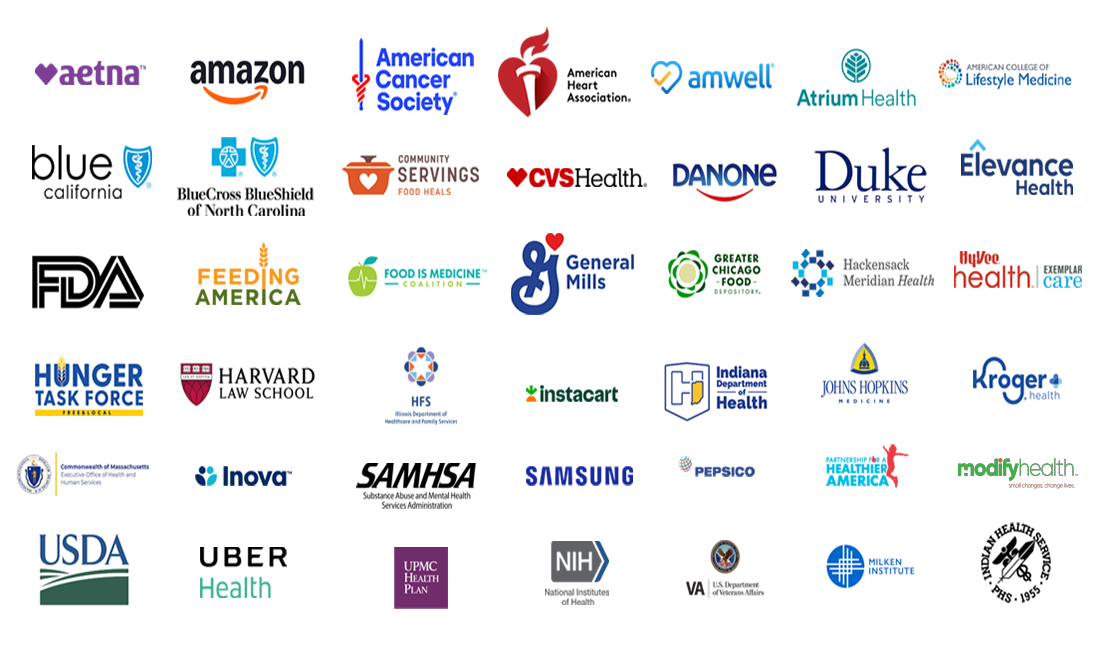 Participants of the Food as Medicine Movement Logos